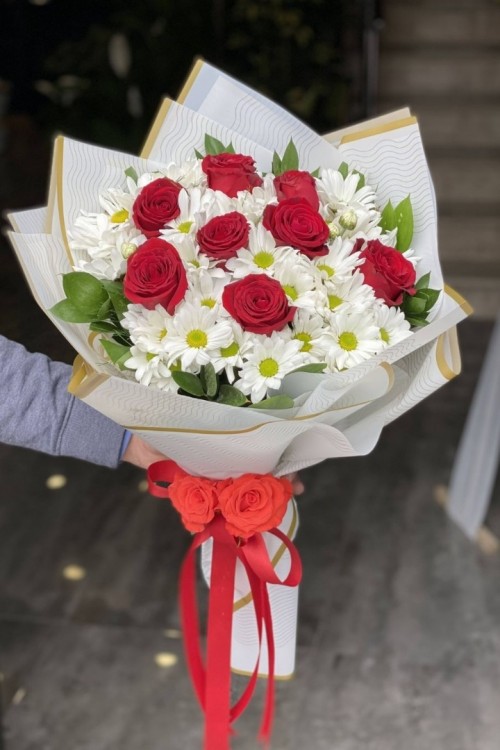 KIRMIZI GÜL PAPATYA